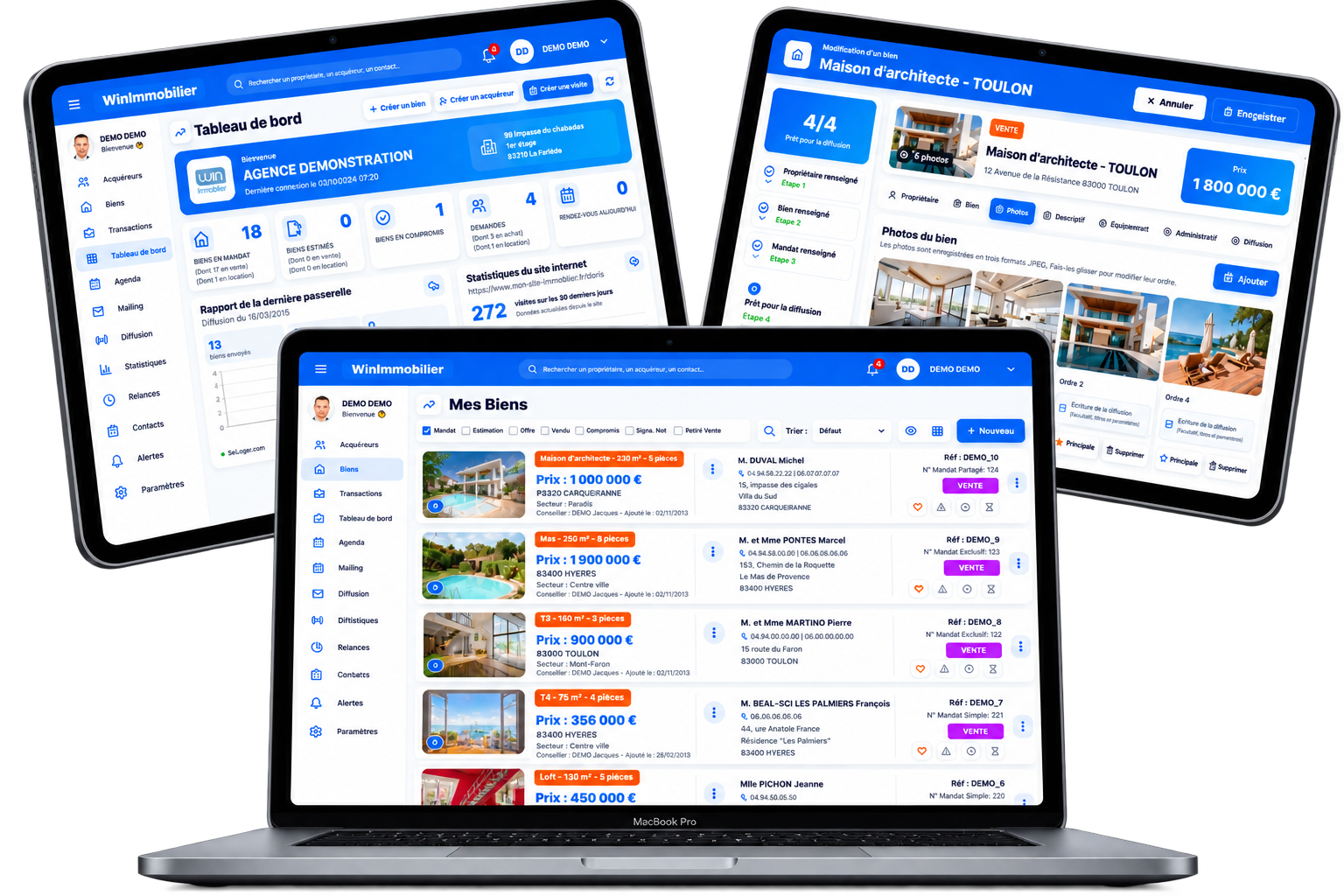 Logiciel immobilier simple pour agence de transaction – WinImmobilier