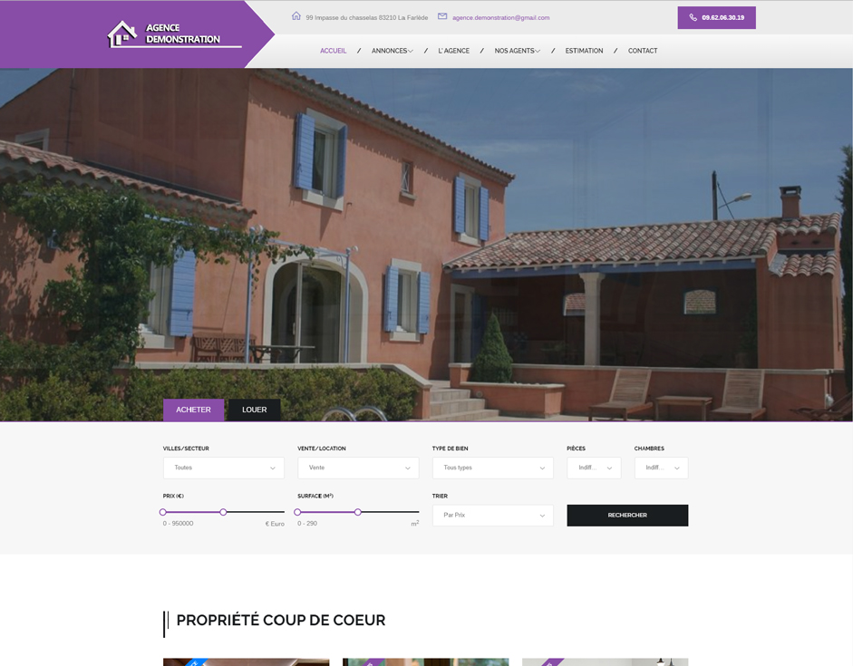 Modèle Amethyste